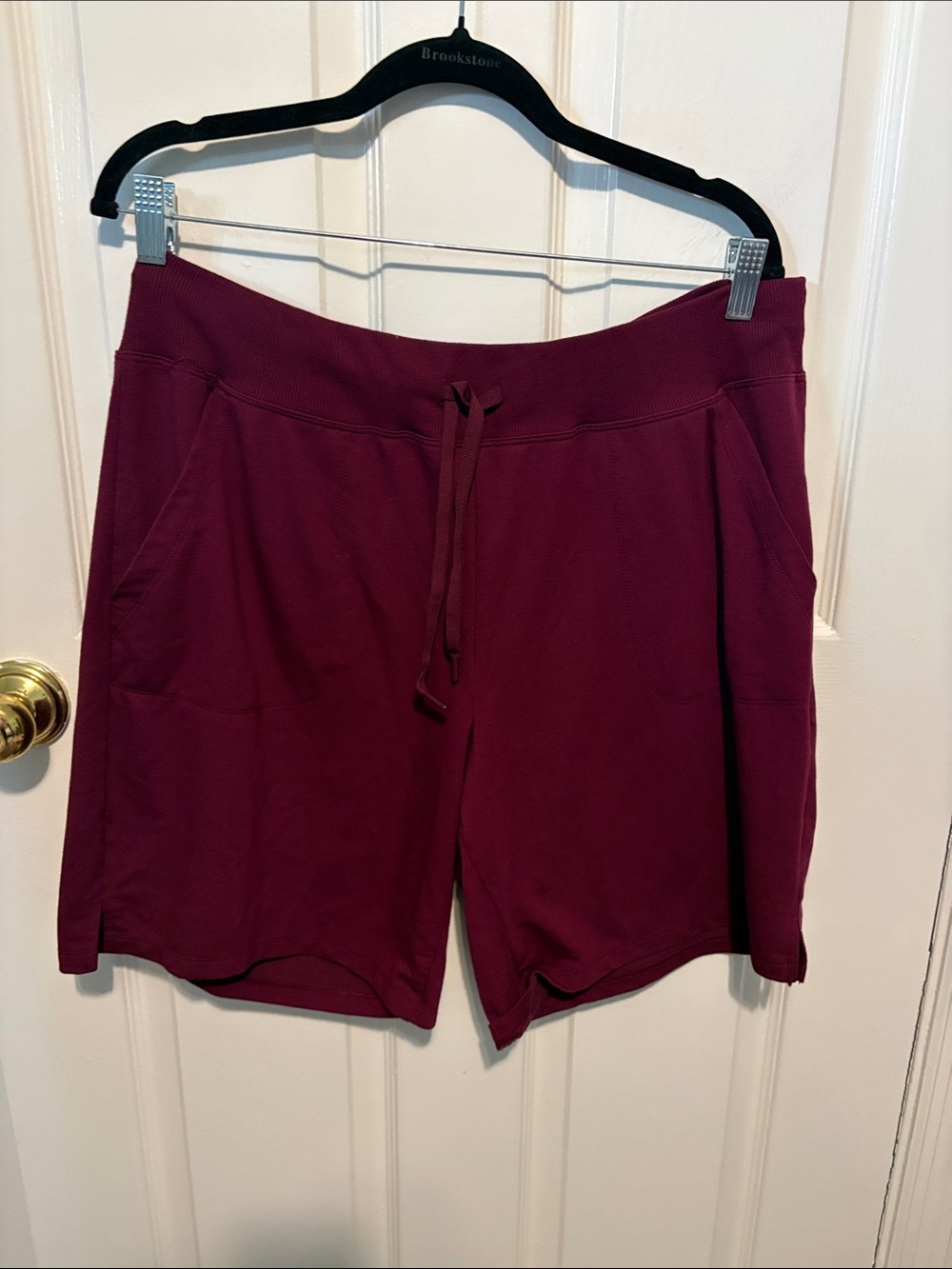 Athletic Works Women's Drawstring Athletic Shorts - Maroon